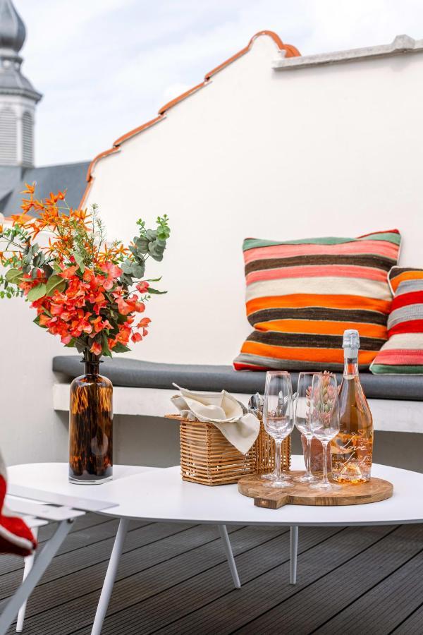 Duplex-Apartment With Terrace On Top Location In Gante Exterior foto